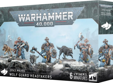 Warhammer: 40K - Space Wolves Wolf Guard Headtakers, bild 3
