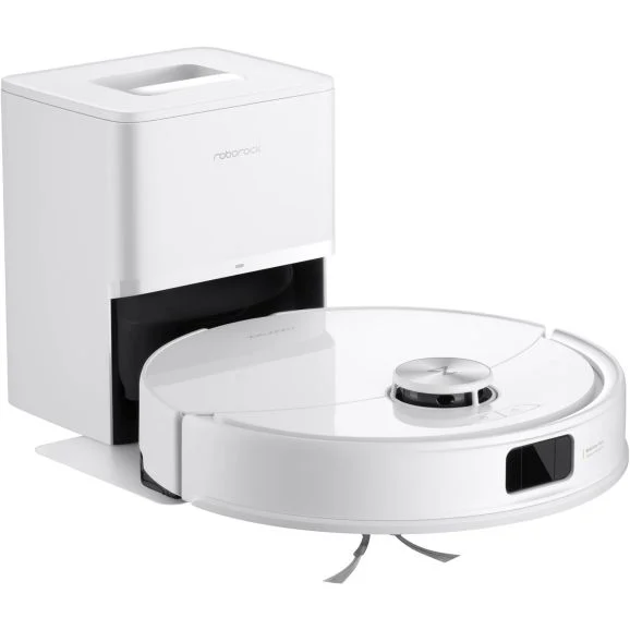 Roborock Q10 VF+ robotdammsugare, vit, bild 3