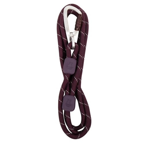 Woolly Wolf - Rope leash - 10mm - 180cm Juicy Plum