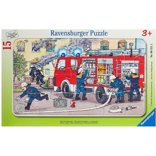 Ravensburger Pussel: Min brandbil 15 Bitar