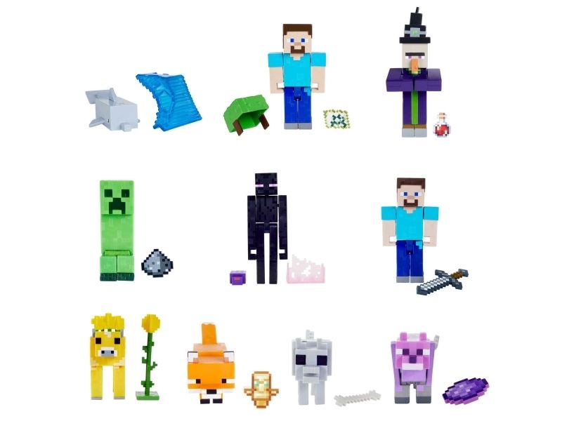 Minecraft Biome Builds figurer assorterade