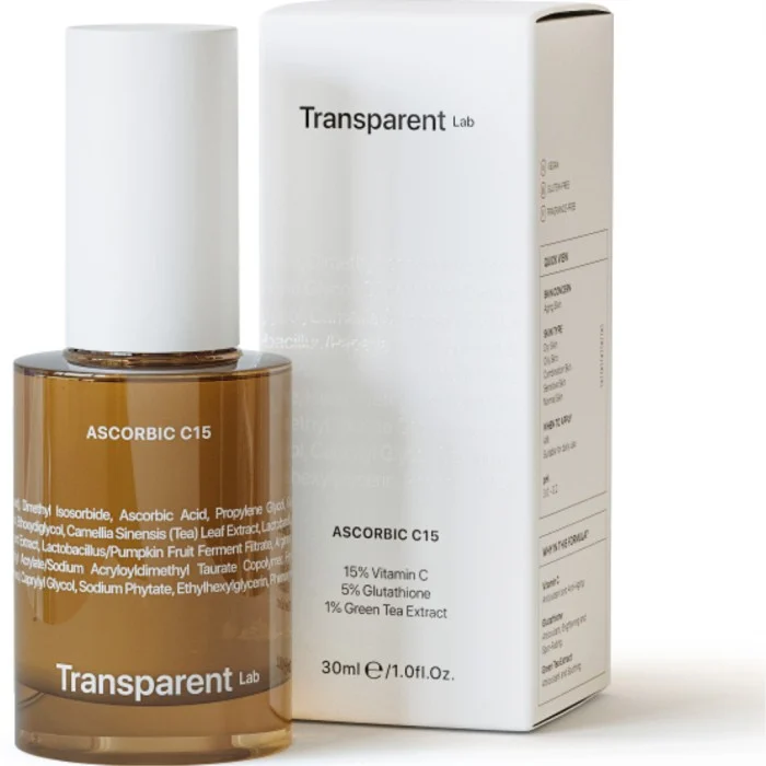 Niche Beauty Lab Transparent Lab Ascorbic C15 Serum 30 ml