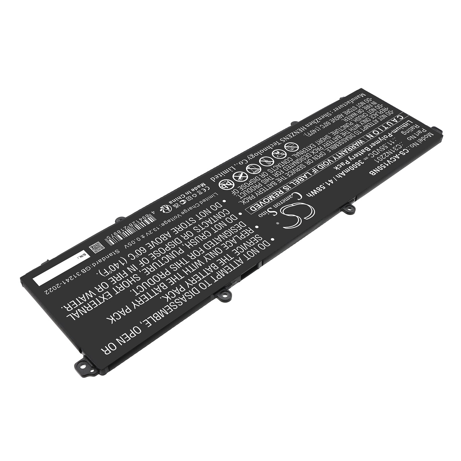 Batteri till Notebook, Bärbar dator för Asus E1504FA-BQ038W, E1504FA-BQ090 m.fl., bild 4