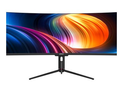 Dahua DHI-LM49-EW410CA - LED-skärm - spel - böjd - 49 - 5120 x 1440 @ 120 Hz - VA - 400 cd/m² - 3000:1 - 1 ms - HDMI, DisplayPort, USB-C - högtalare - svart