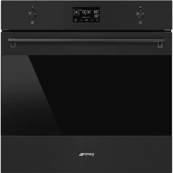 Smeg Classic Inbyggnadsugn SOP6302S2PN (svart)