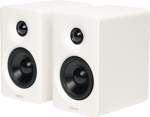 Edifier M60 Compact Desktop 2.0 Speakers, 2x33W RMS, Bluetooth/USB-C - Vit, bild 4