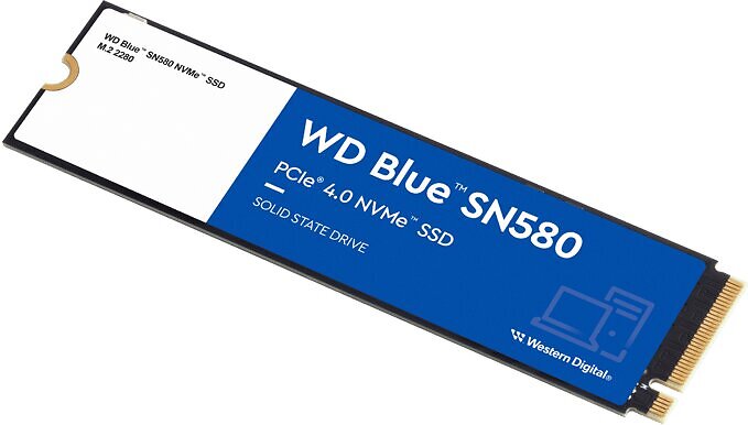 2 TB WD Blue SN850 NVMe PCIe 4.0 SSD, M.2, bild 2