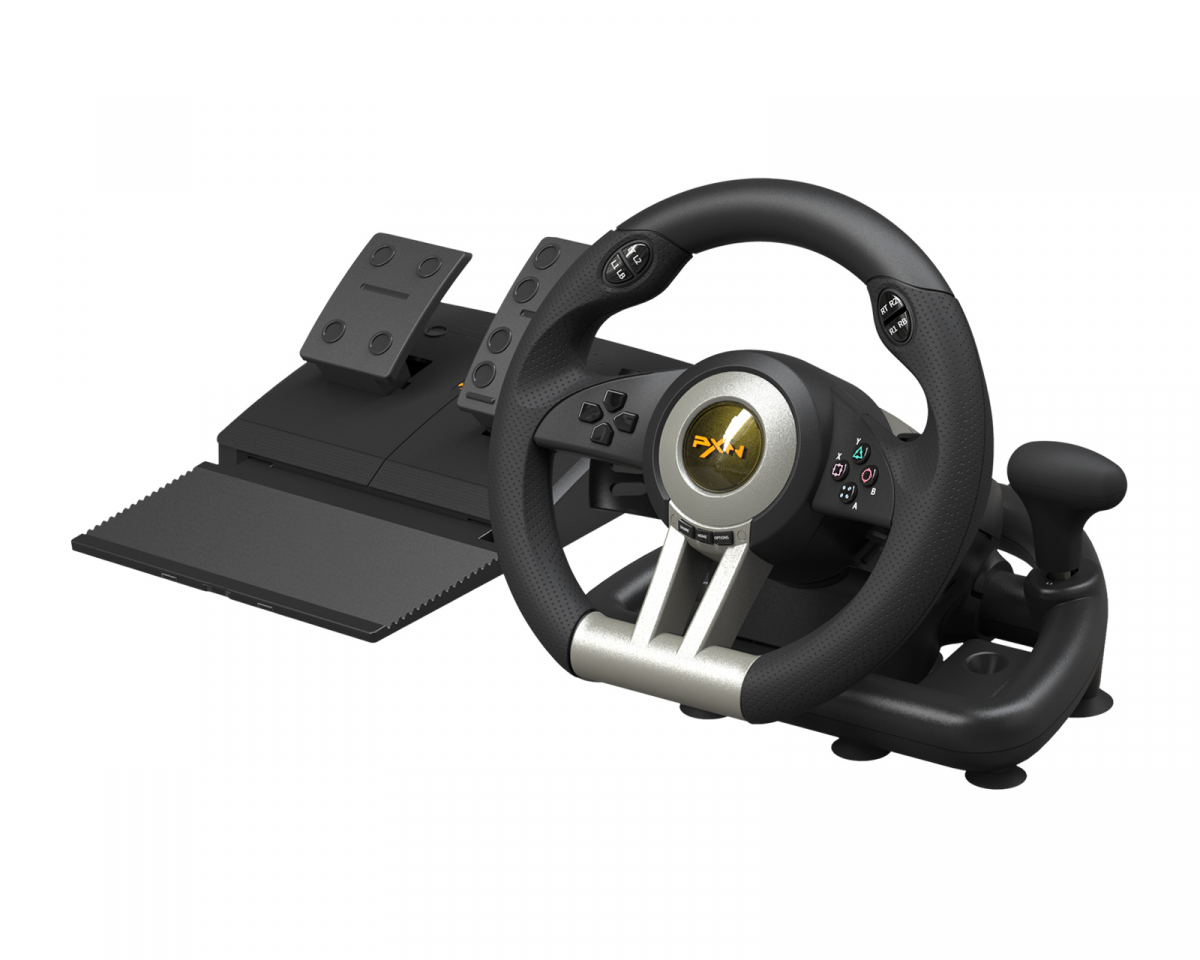 PXN V3 PRO Gaming Racing Bundle - Black