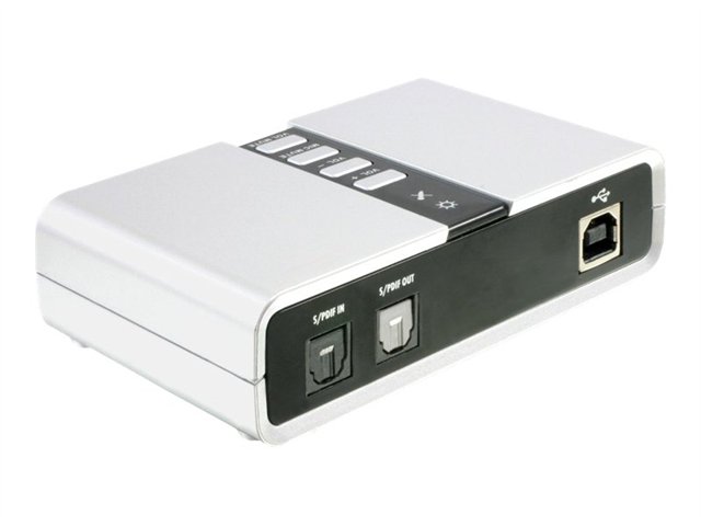 DeLOCK USB 2.0 ljudkort, 7.1, 3,5mm, S/PDIF, ADC/DAC