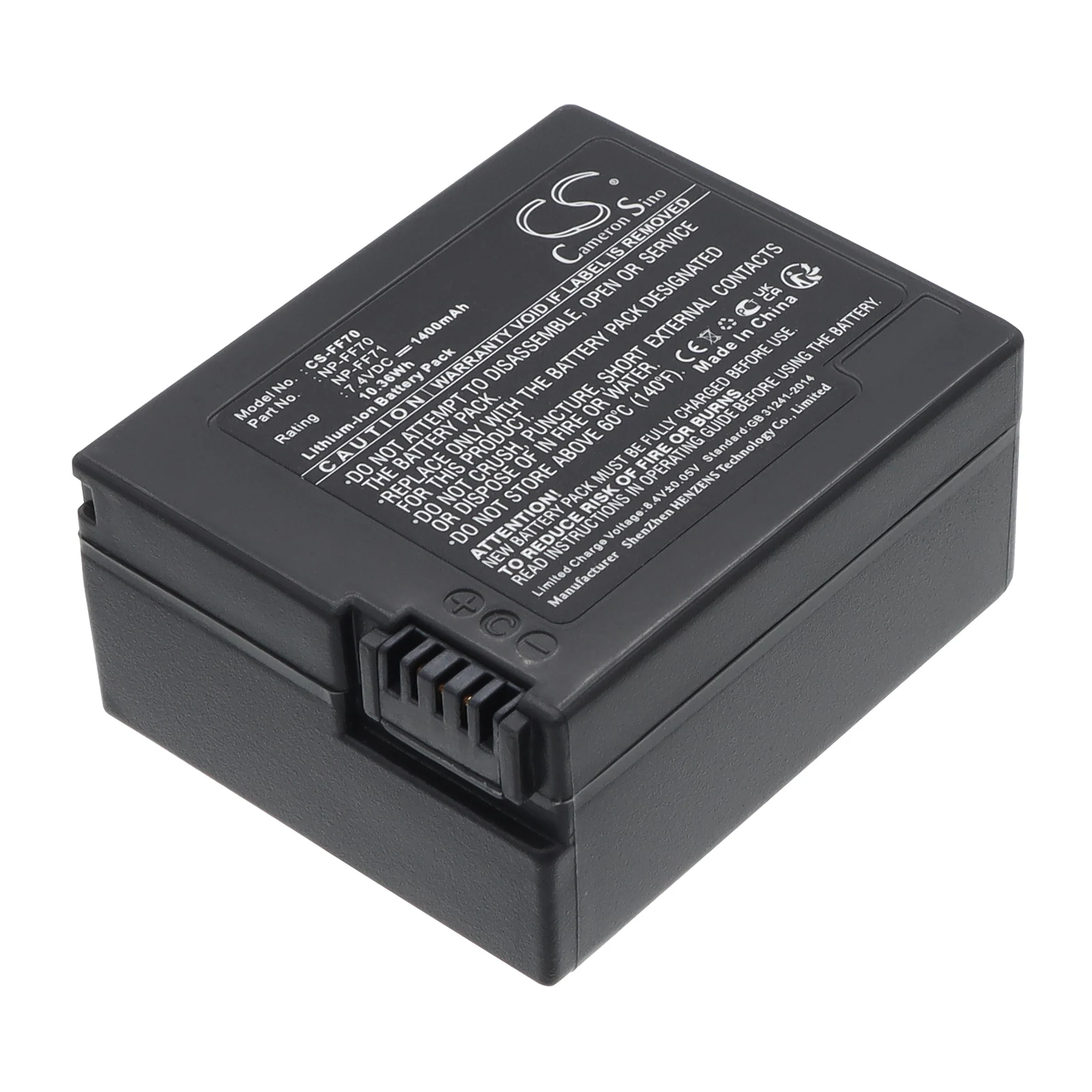 Batteri till Kamera för Sony DCR-PC9, DCR-PC120BT, DCR-PC115 m.fl., bild 2