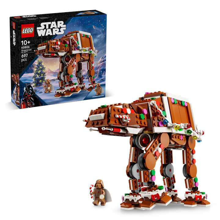 LEGO Star Wars Gingerbread AT-AT Walker 40806, bild 5