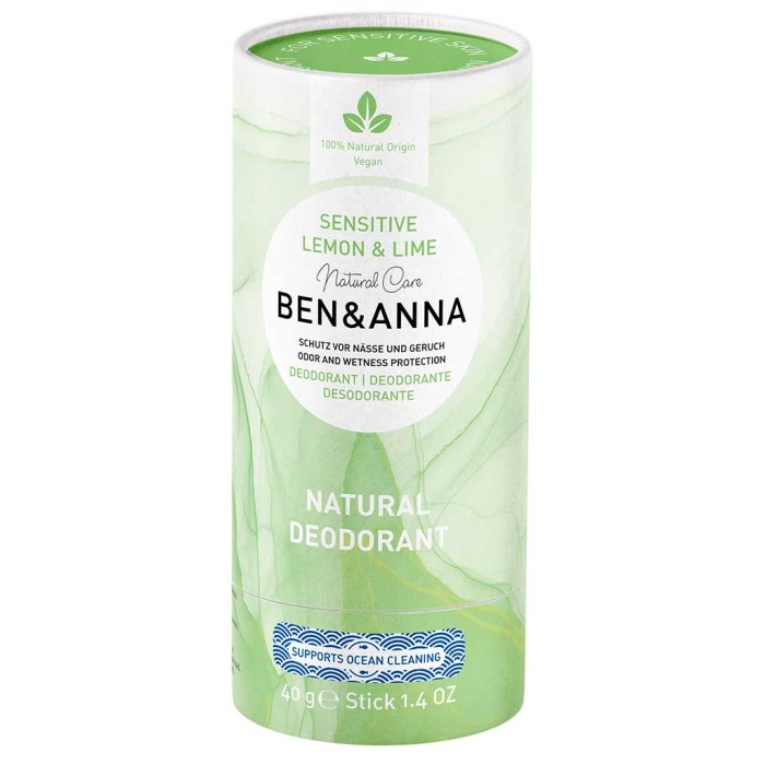 Ben & Anna Deodorant Sensitive Lemon & Lime 40 g, bild 2