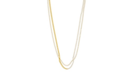 PILGRIM - INNER 2-in-1 Set Necklaces - Gold-Plated - 38 cm + 12 cm Extension Chain, bild 3