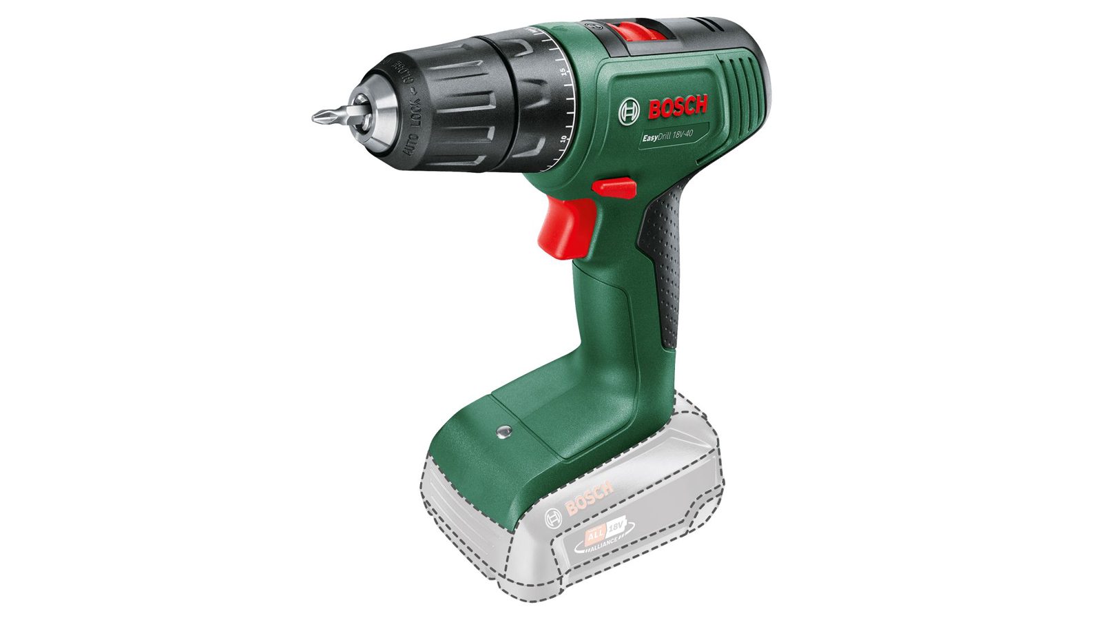 Bosch EasyDrill 18V-40 sladdlös borrskruvdragare 18 V 40,0 Nm, solo