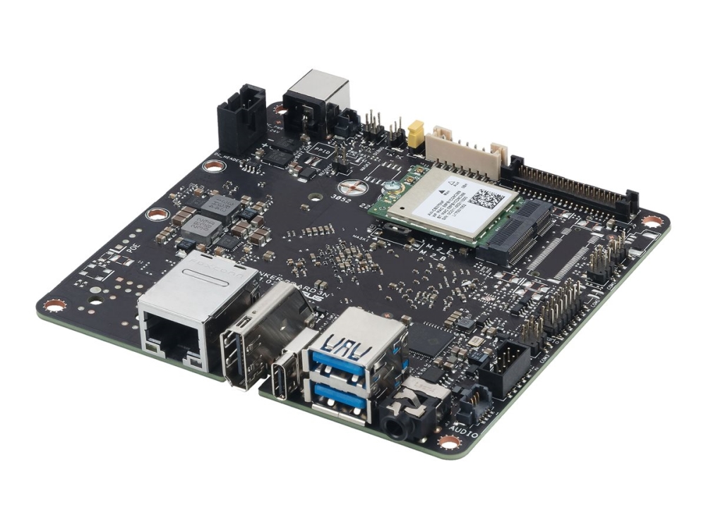 ASUS Tinker Board 3N LITE - Dator med ett kort - Rockchip RK3568 - RAM 2 GB - Blixt 32 GB - 802.11a/b/g/n/ac