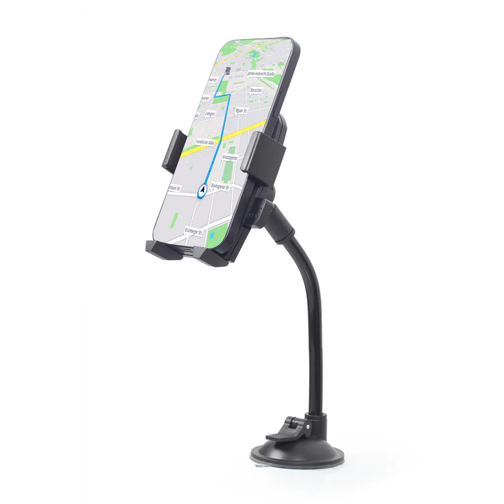 Mobilhållare för bil med sugpropp / flexibel bilhållare med böjbar arm / hållare för smartphone upp till 6 tum, bild 2