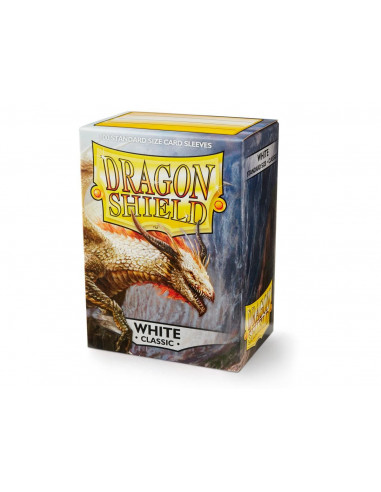 Dragon Shield Protective Sleeves Standard Classic White 100 Pack