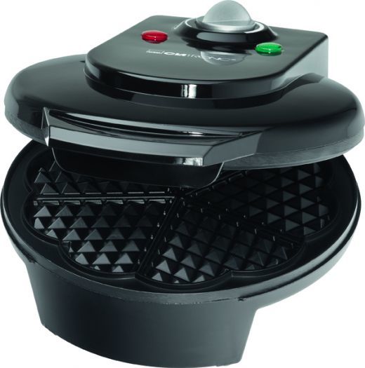 Clatronic WA 3491 - Våffeljärn - 1.2 kW - svart