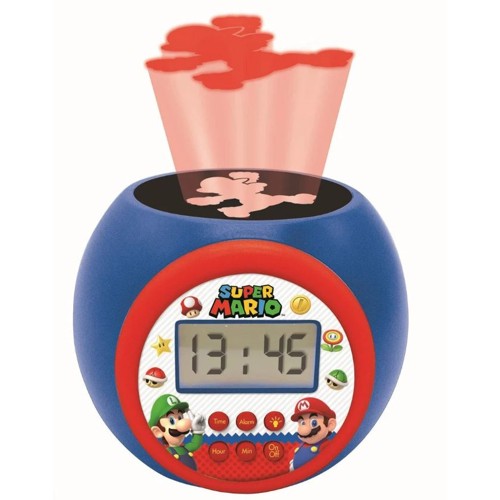Lexibook - Super Mario - Projector Alarm Clock (RL977NI)