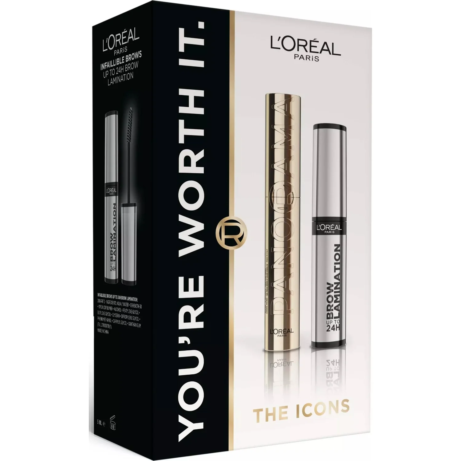 Loreal Paris Panorama Mascara & Brow Lamination Gift Box, bild 3