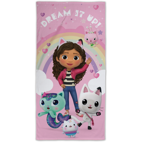 Gabbys Dollhouse towel 70x140 cm.