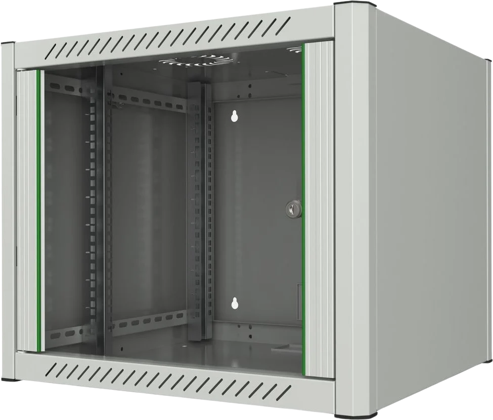 Lanview by Logon 19" 9U Rack Cabinet 600 x 560mm Wallmount Vit