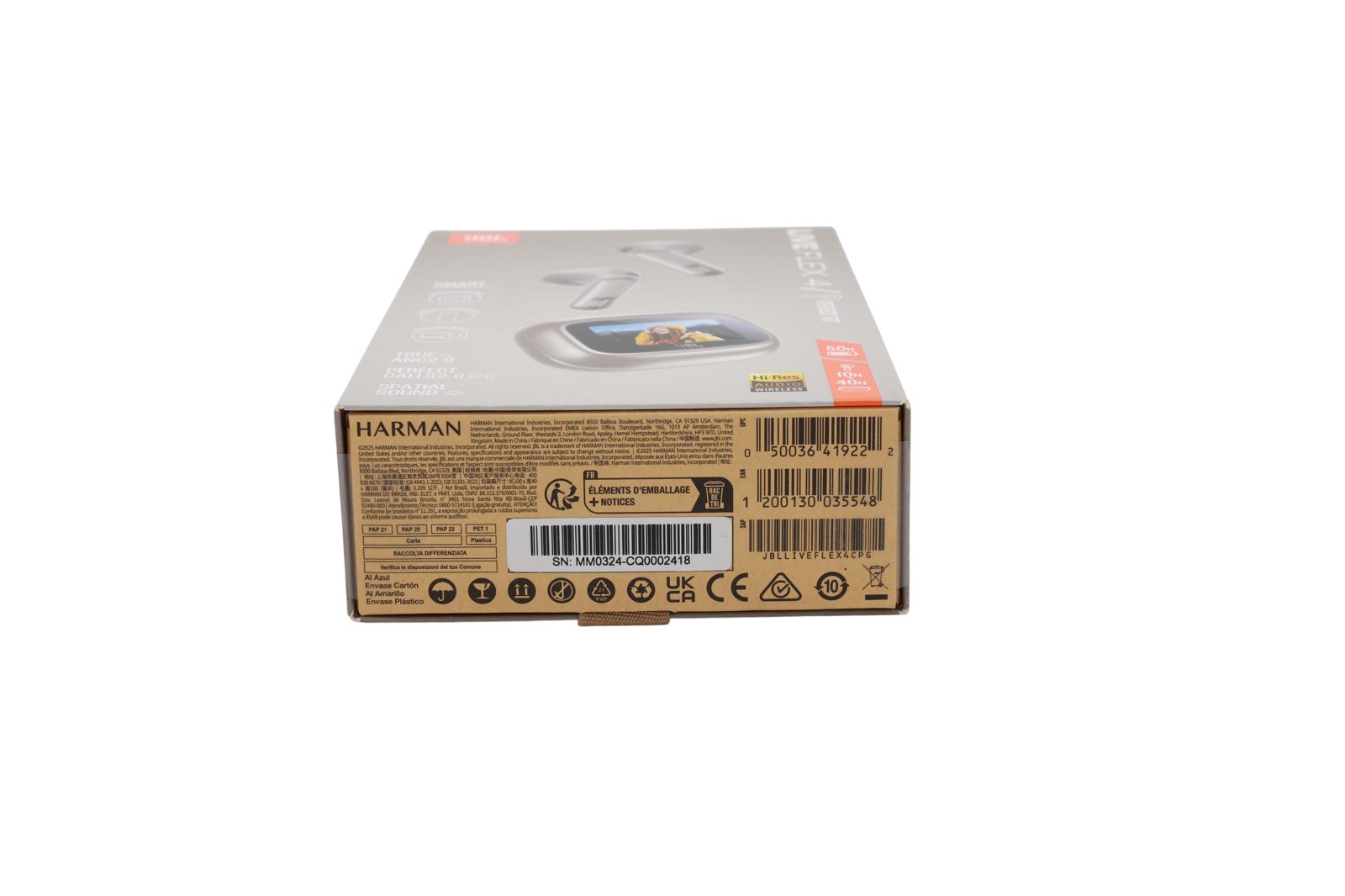 JBL Live Flex 4 True Wireless, champagne, bild 3