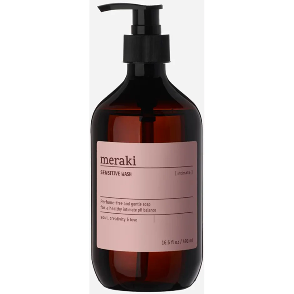 Meraki Sensitive Wash Pink 490 ml