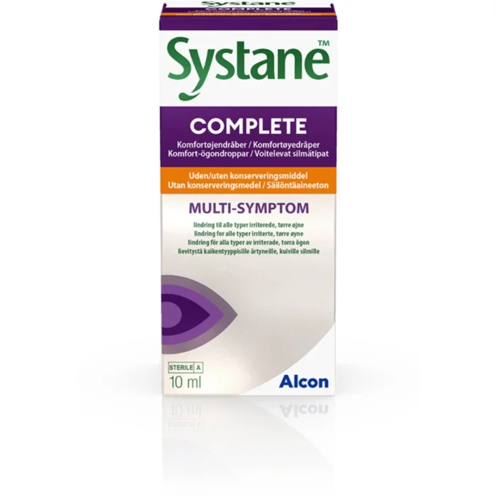 Systane Complete MDPF ögondroppar droppflaska, 10 ml