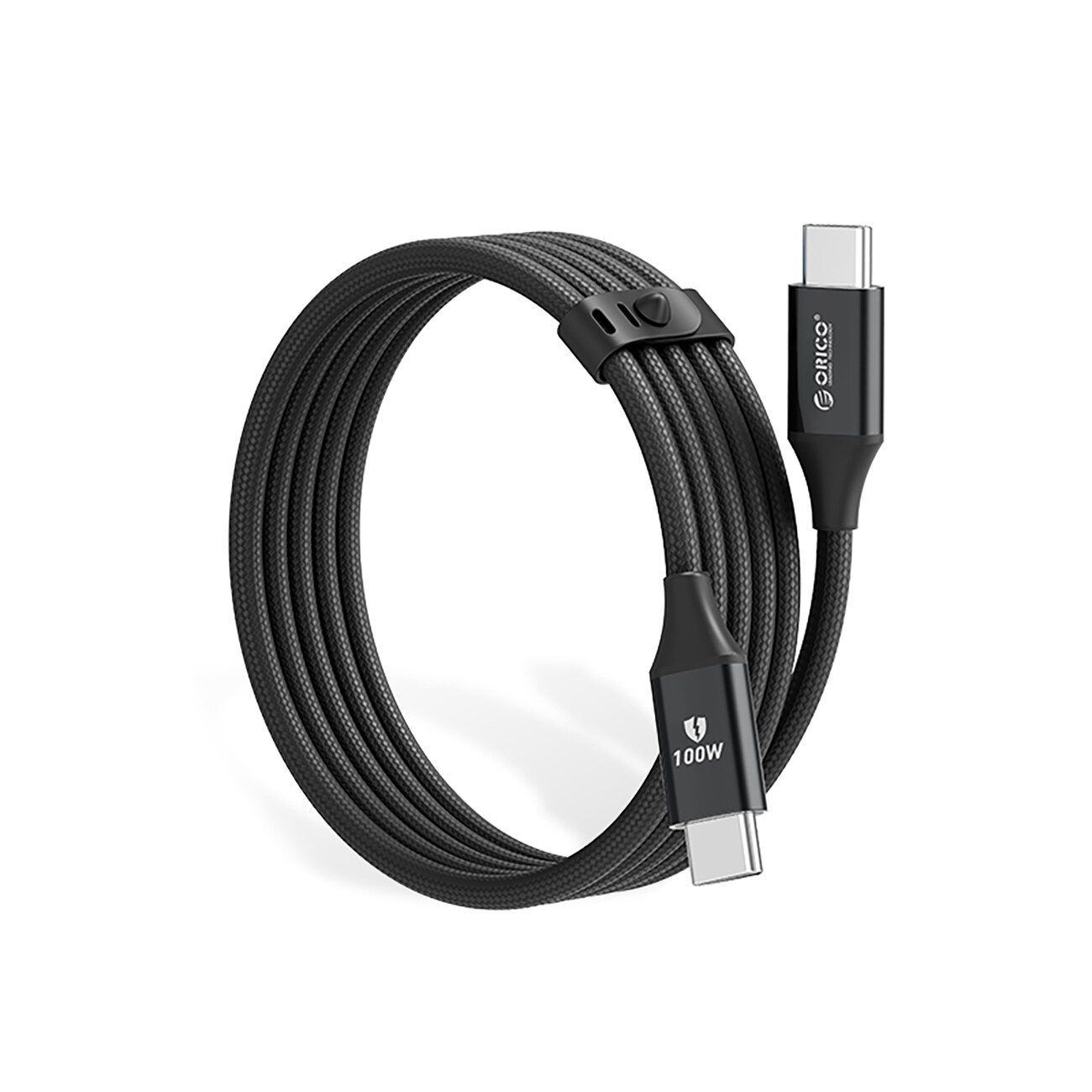 Orico USB-C till USB-C-kabel 100W 5A PD, 1m - Svart, bild 2