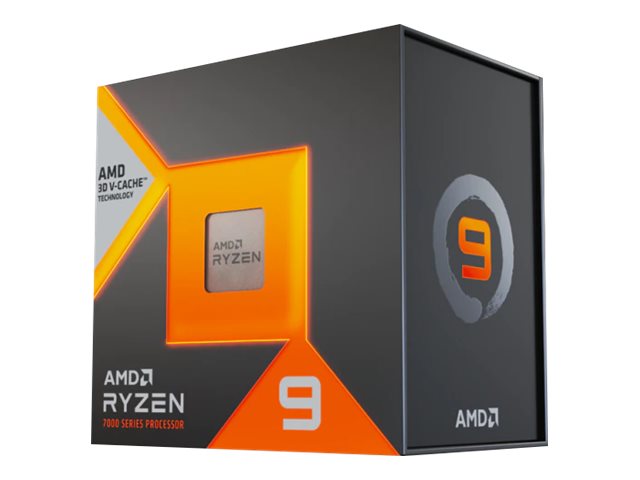 AMD Ryzen 9 7900X3D 12-Core 24-Thread (120W), 4,4/5,6 GHz, 140 MB cache, Socket AM5, Radeon Graphics, boxad utan kylare