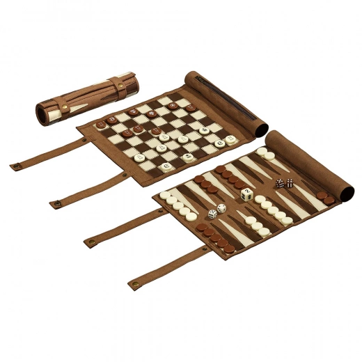 Chess Checkers Backgammon Travel Set, bild 2