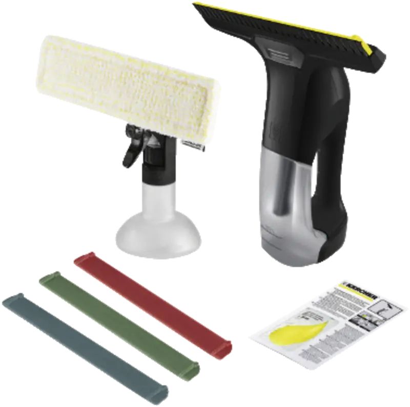 Kärcher WV 6 Plus - 1.633-514.0, Svart, Silver, Vit, 0,15 l, 28 cm, 50 - 60 hz, 100 - 240 V, Litium-Ion (Li-Ion)