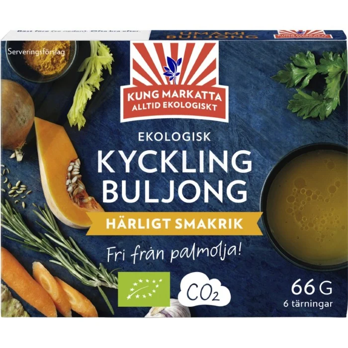 Kung Markatta Kycklingbuljongtärningar 6 st