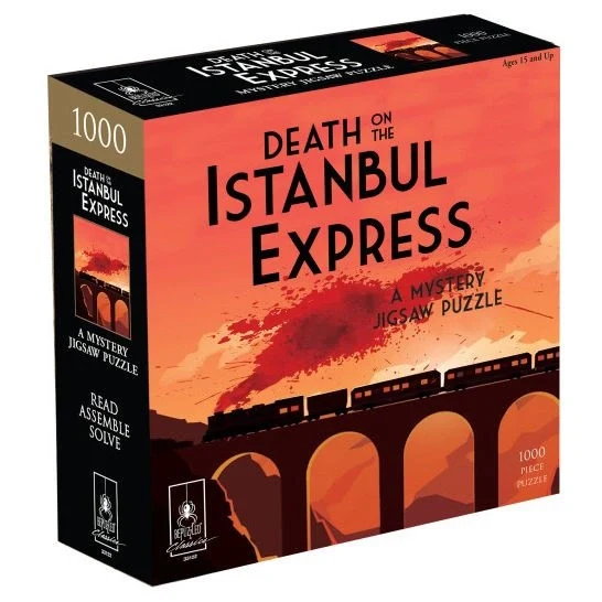 Death On The Istanbul Express Mystery Jigsaw Puzzle