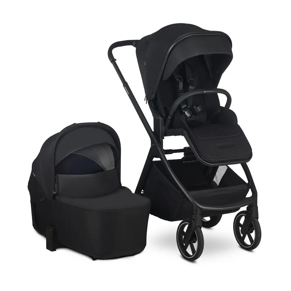 Easywalker Zoey Go duovagn, pure black