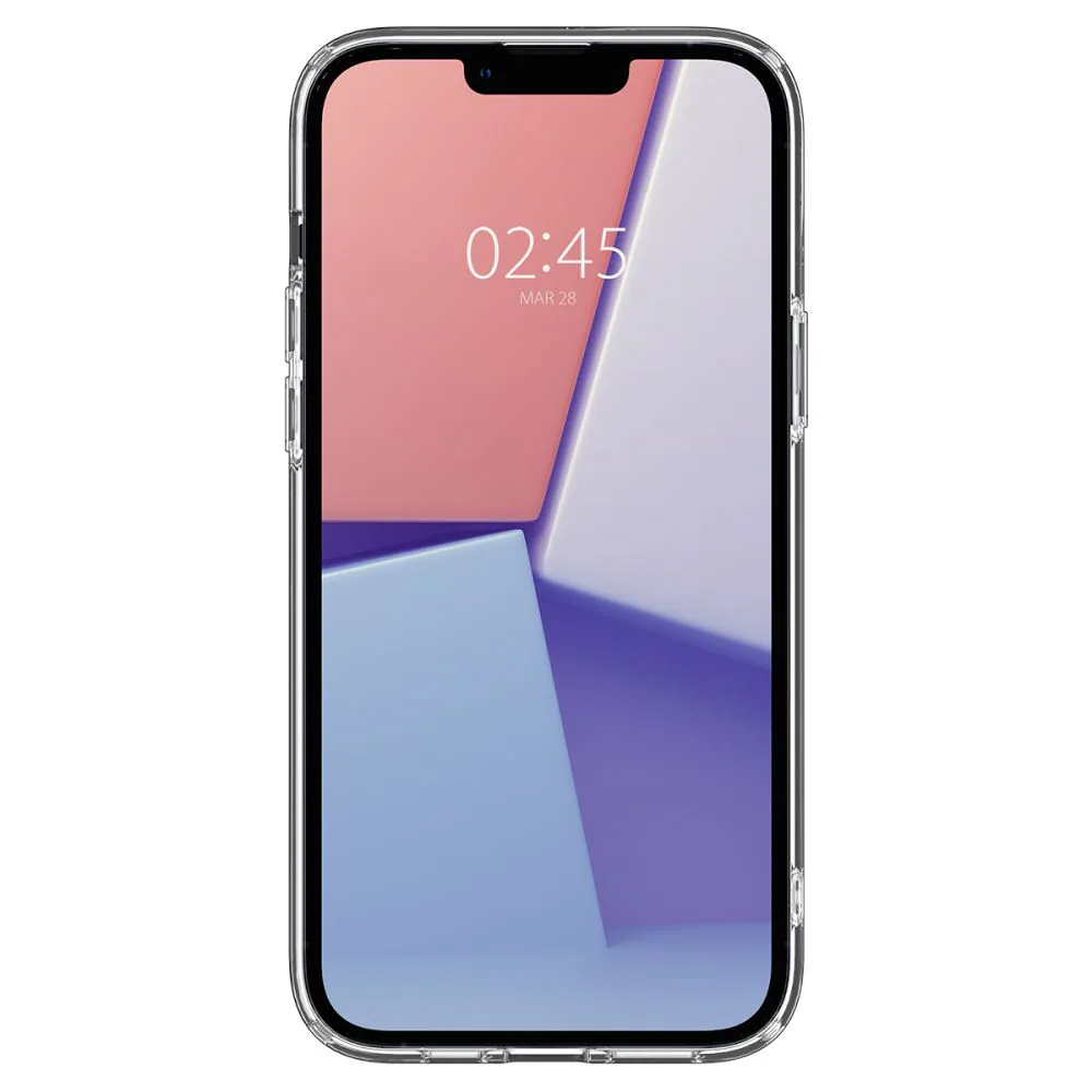 Spigen Ultra Hybrid - Baksidesskydd för mobiltelefon - polykarbonat, termoplastisk polyuretan (TPU) - CrystalClear - för Apple iPhone 14, bild 3
