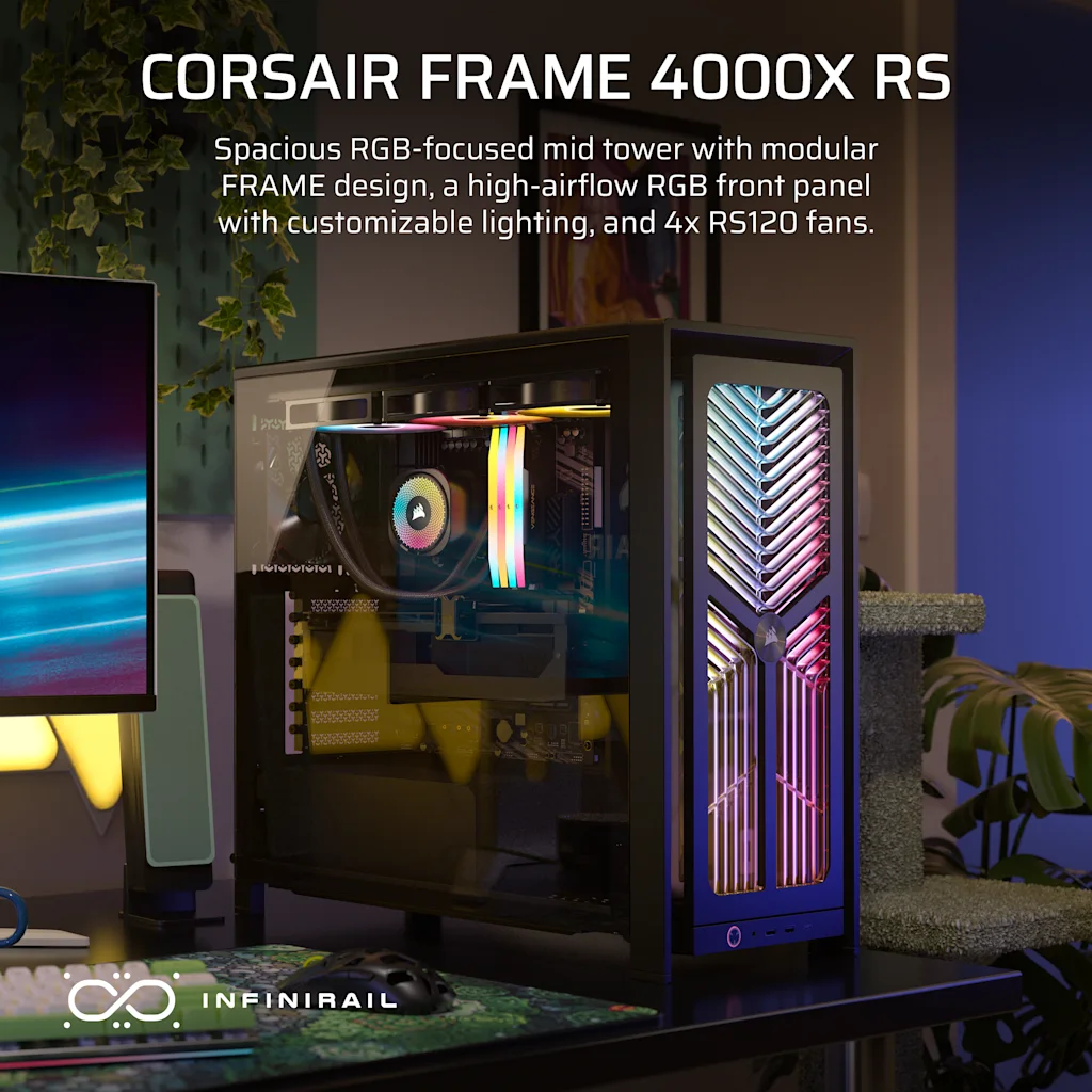 Corsair Frame 4000X RS Svart, bild 2