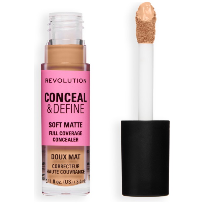 Revolution Conceal and Define Full Coverage Concealer C9W, 3,4 ml, bild 5