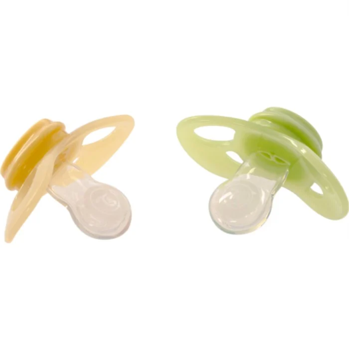 Twistshake 2x Pacifier 6+m Cactus Green & Caramel Beige, bild 2
