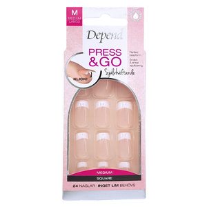 Depend Press & Go French Look Pink Medium