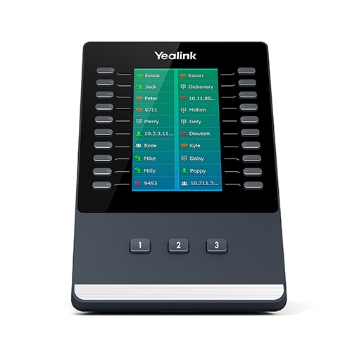 Yealink EXP50 - Expansionsmodul för extra knappar för VoIP-telefon - för Yealink SIP-T52S, SIP-T54S, SIP-T56A, SIP-T58A, SIP-T58V, bild 2