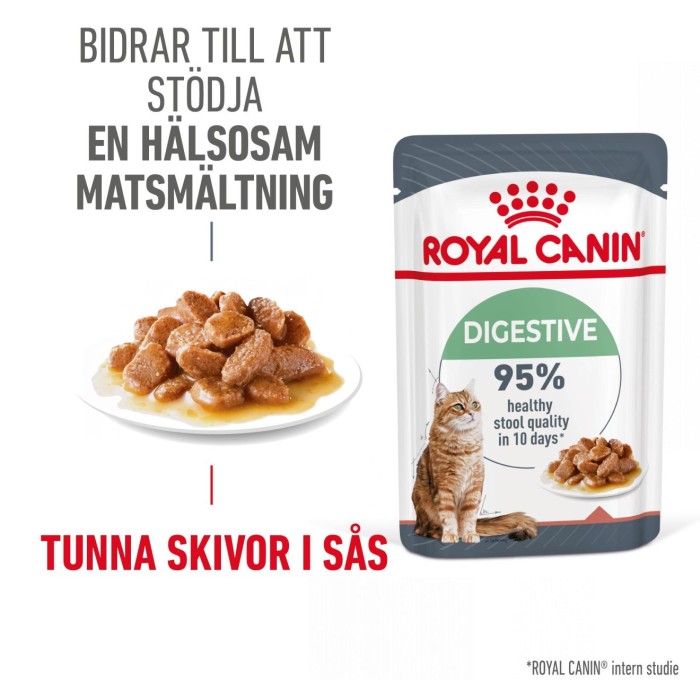 Royal Canin Digestive Care Gravy Adult Våtfoder för katt 12x85 g