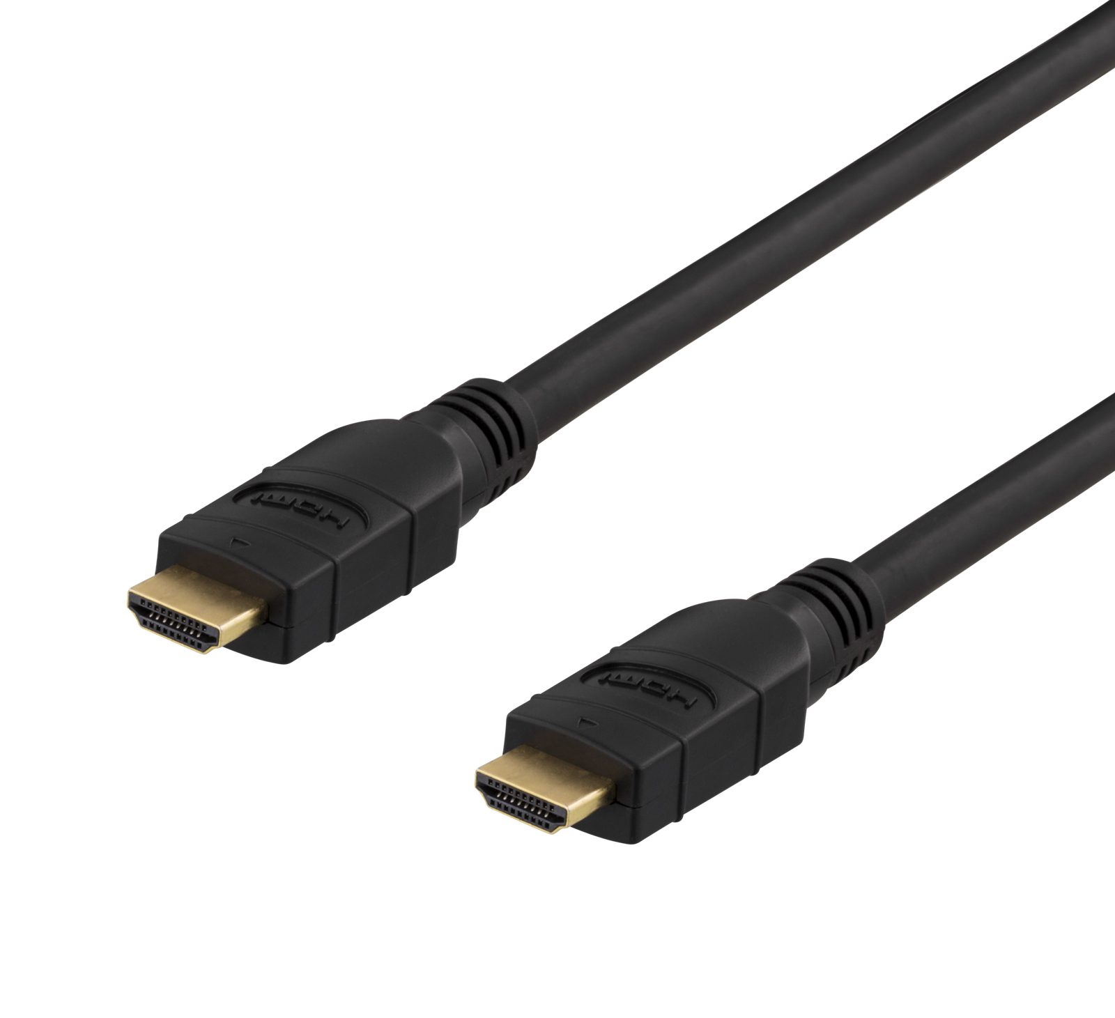 DELTACO HDMI-kabel 2.0 ha-ha Aktiv Svart 10 m, bild 3