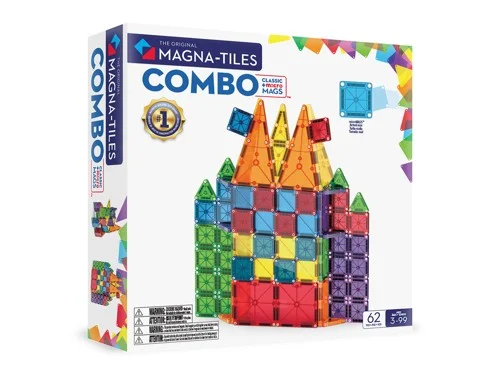 Magna-Tiles - Combo + MicroMags - 62 Delar, bild 2