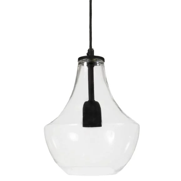 PR Home Hamilton Clear/black 21cm