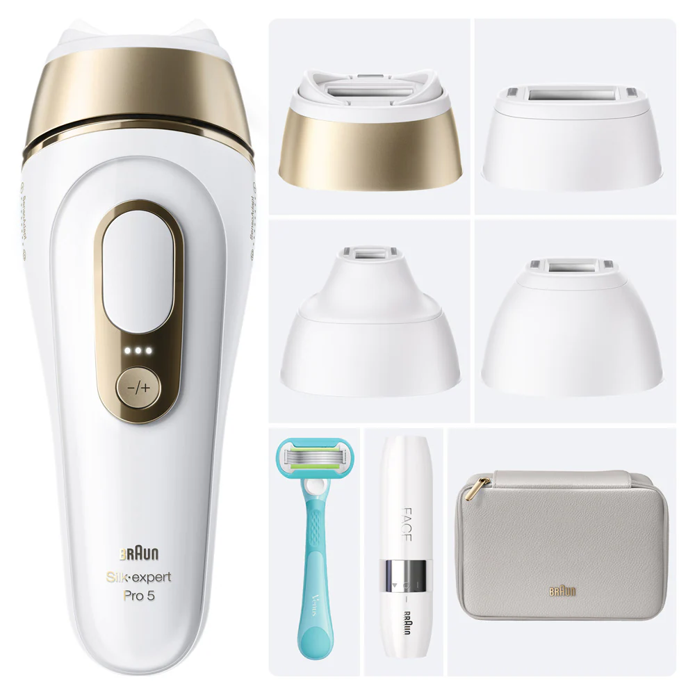Braun IPL Silk expert Pro 5 Hårborttagning Hemma 2 huvuden PL5221