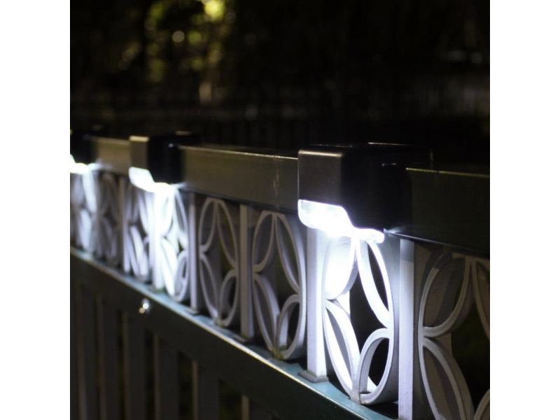 Maclean trappbelysning MCE319 LED solarlampa 4000K med skymningssensor (IP44)