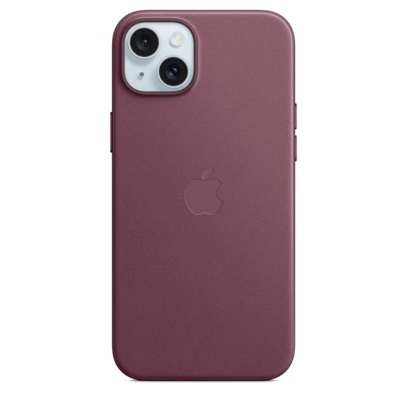 Skal Apple iPhone 15 Plus FineWoven Case med MagSafe - Mullbär
