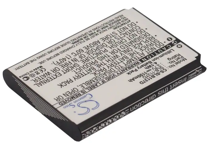 Batteri till Kamera för Samsung Digimax L74W, NV100HD, NV106 HD m.fl.